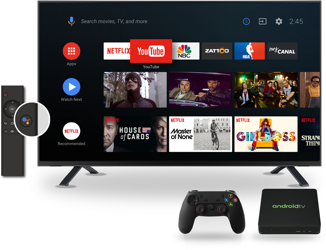華曦達Android TV機頂盒